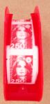 N°2719 Marianne de Briat 2f50 rouge, bande de 28 dans