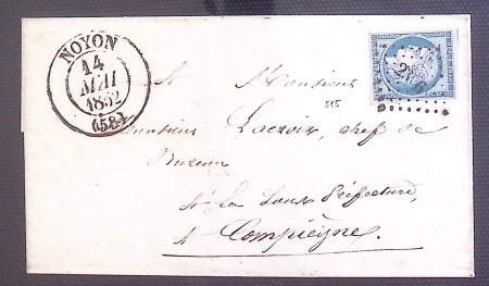 1830-1903, +100 lettres classiques en classeur dont