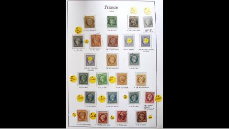 1849-2004, Collection de France en 6 albums et classeurs,