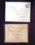 1845-1878, Jolie groupe de 8 lettres dont franchise