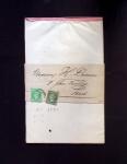 1845-1878, Jolie groupe de 8 lettres dont franchise