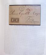 1870-1976 Collection spécialisée de Tunisie en un album,
