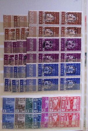 1948-1990, Collection en classeur, maximum 10 exemplaires