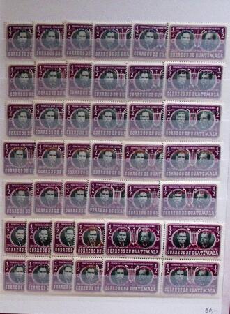 1945-1974, Collection en un classeur, maximum 10 exemplaires