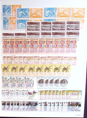 1950-1997, Collections en un classeur, maximum 10 exemplaires