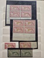 1849-2000, 30 classeurs avec les timbres en multiples,