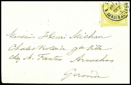 N°28 obl CAD "Paris R. Cardinal Lemoine" (11 oct 7