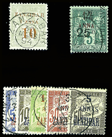 N°13 + n°32 + TAXE n°1 à 5, tous obl., TB