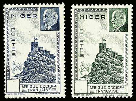 N°93a et 94a variétés sans indication de valeur, neufs