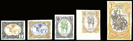 N°37 + n°42 + n°43b + 49b (CdF), + n°50b, variétés