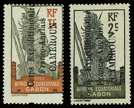 N°38 et n°39, neufs *, TB, R (tirages respectivement