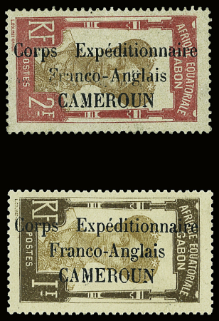 N°51 + n°52, neufs *, TB, R (tirage 1000 ex. chacun)