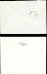 N°1664 lot varié : 2 lettres simples + 1 lettre recommandée