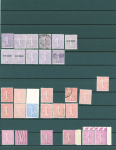 N°189/99 et 197/205 Semeuse de 1924-32, collection spécialisée, neufs * / neufs **, nuances, variété