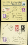 SAINT NAZAIRE Lot de 9 plis, affr. divers de la poche de ST Nazaire, TB