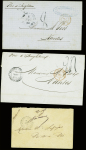 5 LST avec càd divers dont BOUILLANTE 1853-1901, TB
