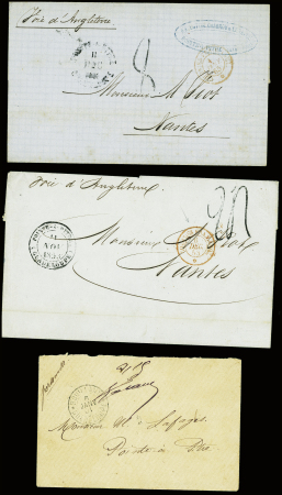 5 LST avec càd divers dont BOUILLANTE 1853-1901, TB