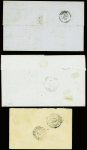 5 LST avec càd divers dont BOUILLANTE 1853-1901, TB