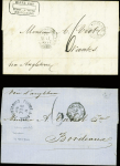 5 LST avec càd divers dont BOUILLANTE 1853-1901, TB