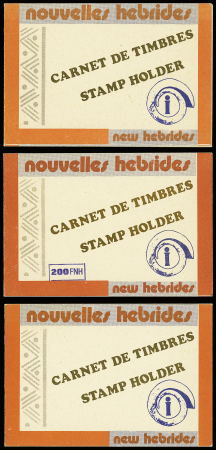 CARNETS N°C495 sans tampon manuel "200FNH" + C508 (x2
