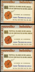 CARNETS N°C495 sans tampon manuel "200FNH" + C508 (x2