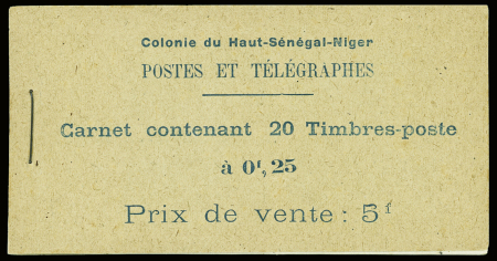 CARNET N°C25 carnet de 20 timbres n°25 25c. outremer