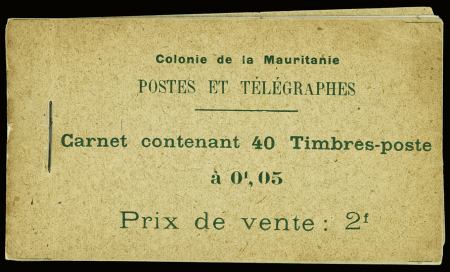 CARNET N°C20 carnet de 40 timbres n°20 5c. vert-jaune