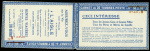 CARNET N°C45-6 carnet de 20 timbres n°45b 40c. olive,