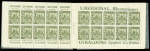 CARNET N°C45-6 carnet de 20 timbres n°45b 40c. olive,