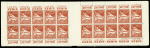 CARNET N°C79Ab-1 carnet de 20 timbres n°79Ab 50c. rouge,