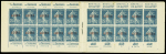 CARNET N°14-1 carnet de 20 timbres n°14 25c. bleu,
