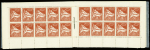 CARNET N°C79A-3 carnet de 20 timbres n°79Af 50c. rouge,