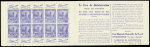 CARNET N°C181c carnet de 10 timbres n°181c 50c. outremer,