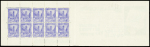 CARNET N°C181c-1 carnet de 10 timbres n°181c 50c. outremer,