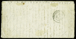 N°29 obl étoile 38 + CAD "Paris R. des Feuillantines" (13 nov 70) sur ballon monté pour Toulouse avec arrivée 18 oct (Le Jules Favre n°1 ou Le Jean Ba