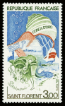 N°1794 St Florent, variété légende inférieure brun