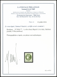 N°39Ab 1c olive foncé Report I, fraicheur postale,
